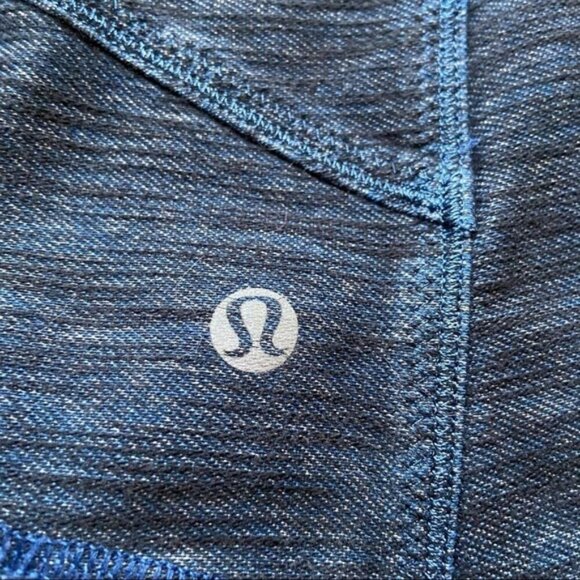 Lululemon Forme Jacket Slub Denim Limitless Blue 8 - Picture 9 of 15